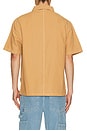 view 2 of 4 Short Sleeve Painter Shirt in Apple Cinnamon Canvas