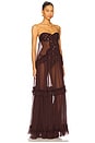 view 2 of 4 Josiane Dress in Brown