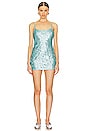 view 1 of 4 Yula Sequin Mini Dress in Blue