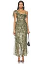 view 2 of 5 VESTIDO MONICA  in Dark Green Multi