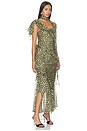 view 3 of 5 VESTIDO MONICA  in Dark Green Multi