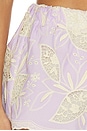view 6 of 6 Shol Short in Lilac & Ecru