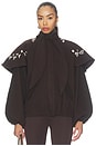view 1 of 5 Dune Jacket in Brown