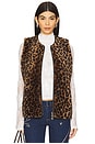 view 1 of 5 Revs Fur Vest in Multi