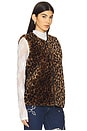 view 3 of 5 Revs Fur Vest in Multi