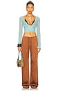 view 5 of 6 Manoce Pant in Brown