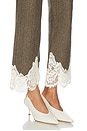 view 6 of 6 PANTALON VIVIENNE in Black & Beige