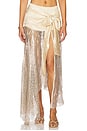 view 1 of 6 Lumier Skirt in Beige
