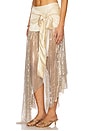 view 3 of 6 Lumier Skirt in Beige