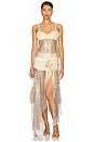 view 5 of 6 Lumier Skirt in Beige