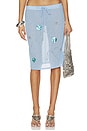 view 1 of 6 FALDA LIZ in Blue