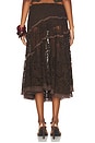 view 5 of 6 Yuka Skirt in Dark Brown