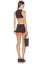 view 3 of 3 Lexi Romper in Brown