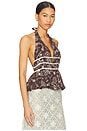 view 2 of 5 Minila Top in Brown