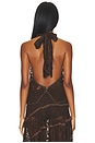 view 4 of 4 Indy Top in Dark Brown