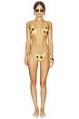 view 4 of 5 Juniper Bikini Bottom in Yellow
