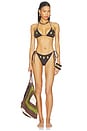 view 4 of 6 BRAGUITA BIKINI ROM in Brown
