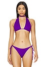 view 1 of 4 Mor Bikini Top in Purple