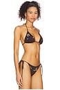 view 2 of 5 Juniper Bikini Top in Brown
