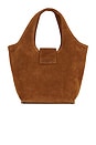 view 2 of 4 Lea Tote Bag in Caramel Brown