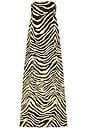 view 4 of 5 Sloan Silk Dress in Zebra Print