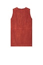 view 6 of 7 Mona Suede Dress in Dark Cherry