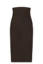 view 4 of 5 Kim Suede Dress in Chocolate