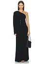 view 1 of 6 Delaney Dress in Black