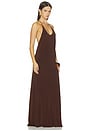 view 3 of 6 VESTIDO THALIA in Chocolate Brown