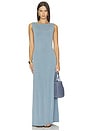 view 1 of 5 Caroline Gown in Indigo