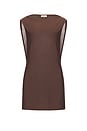 view 4 of 5 ROBE EISLEY in Coffee