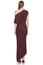 view 4 of 6 Mehek Asymmetric Knit Dress in Oxblood