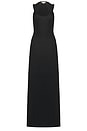 view 4 of 5 Araminta Knit Twist Gown in Black