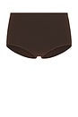 view 6 of 6 Adelynn Knit Short in Chocolate Brown