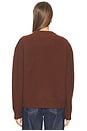 view 3 of 6 MADISYN クルーネック in Dark Brown