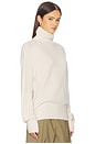 view 2 of 6 Fayy Cashmere Turtleneck Sweater in Cream