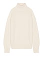 view 5 of 6 Fayy Cashmere Turtleneck Sweater in Cream