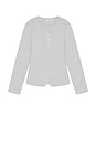 view 5 of 6 Demya Cardigan in Light Grey