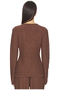 view 3 of 6 CÁRDIGAN SAMITA in Chocolate Brown