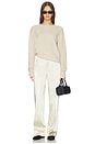 view 5 of 7 Sarriah Cashmere Sweater in Oatmeal