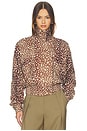 view 1 of 6 CHAQUETA BLAKE in Fawn Print