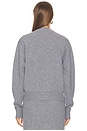 view 4 of 5 Velma Knit Bomber Jacket in Grey