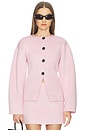 view 2 of 7 Kaia Hooded Jacket in Blush