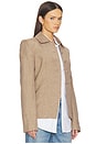 view 2 of 6 Mattie Blazer in Taupe