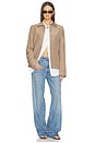 view 4 of 6 Mattie Blazer in Taupe