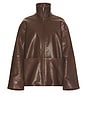 view 7 of 7 Mason Jacket in Chocolate Brown