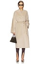 view 1 of 7 Jolie Coat in Grey Beige