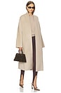 view 5 of 7 Jolie Coat in Grey Beige