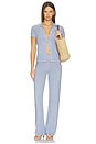 view 5 of 8 Gidget Knit Pant in Blue