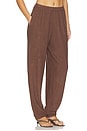 view 2 of 8 PANTALÓN SAMITA in Chocolate Brown